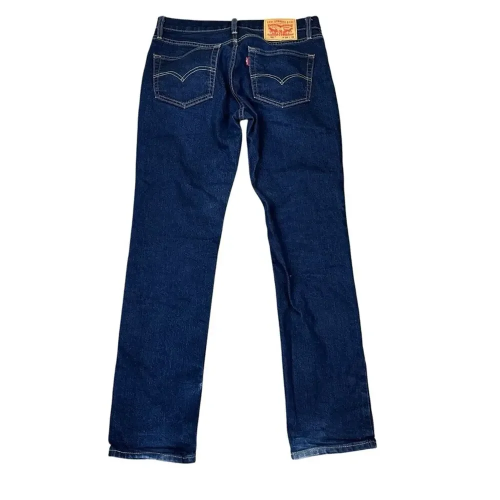 Levi’s 511 Slim Fit Jeans Size 32 X 32 Dark Wash